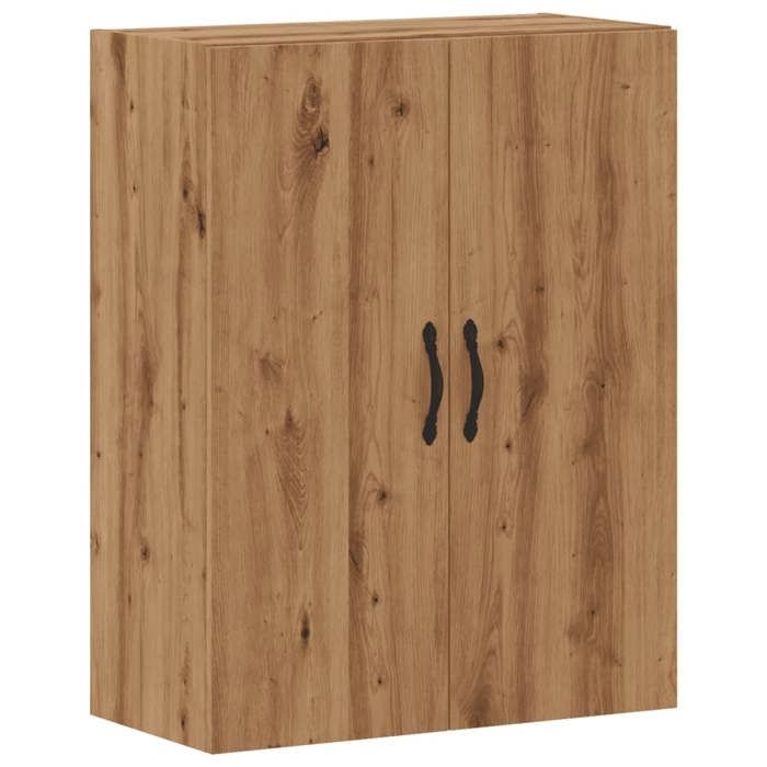 VidaXL Armoire murale chêne artisanal 69,5x34x90 cm bois d'ingénierie 857463