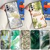 Летнее растение Пальма Зеленый Лист Алоха Для Samsung Galaxy A54 A34 A14 A55 A35 A15 A53 A33 A13 A05 A06 A16 A22 A32 A52 Чехол для Телефона