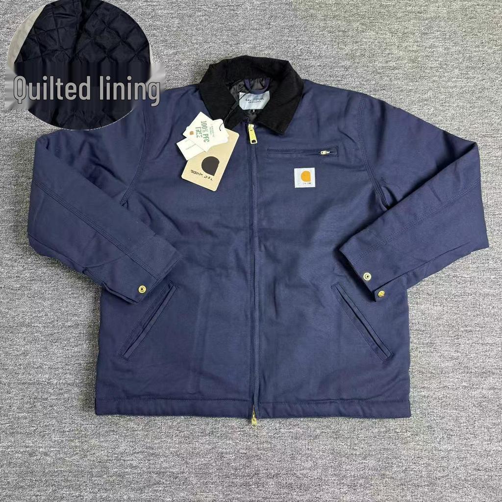 Detroit J01 Heavyweight Canvas Pure Cotton Retro Lapel Jacket