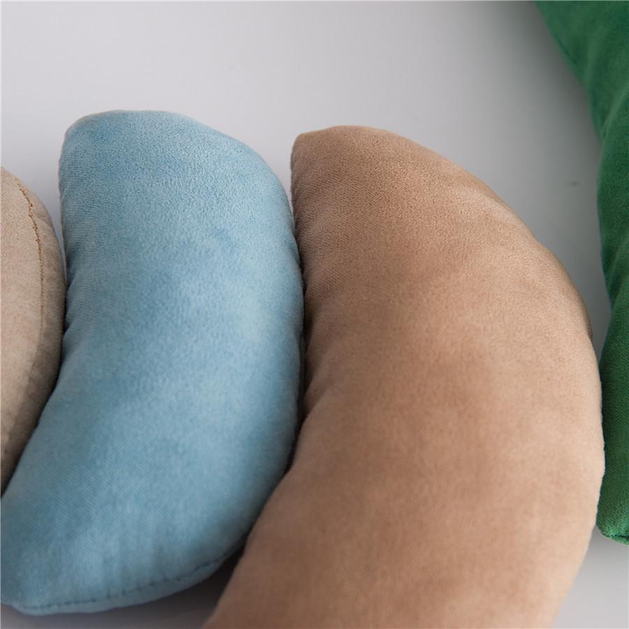 Подушка-реквизит для новорожденной фотосъемки в форме буквы U для стилизации детских фотографий