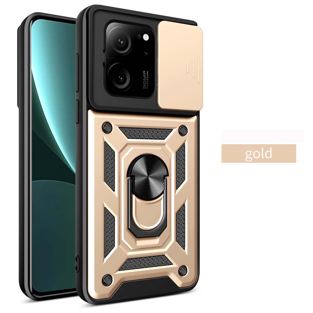 Противоударный бронированный чехол для Xiaomi Mi 13T 12T 11T Pro, автомобильный держатель, чехол для телефона Mi 14 13 12 11 Lite, защита объектива камеры, Fundas