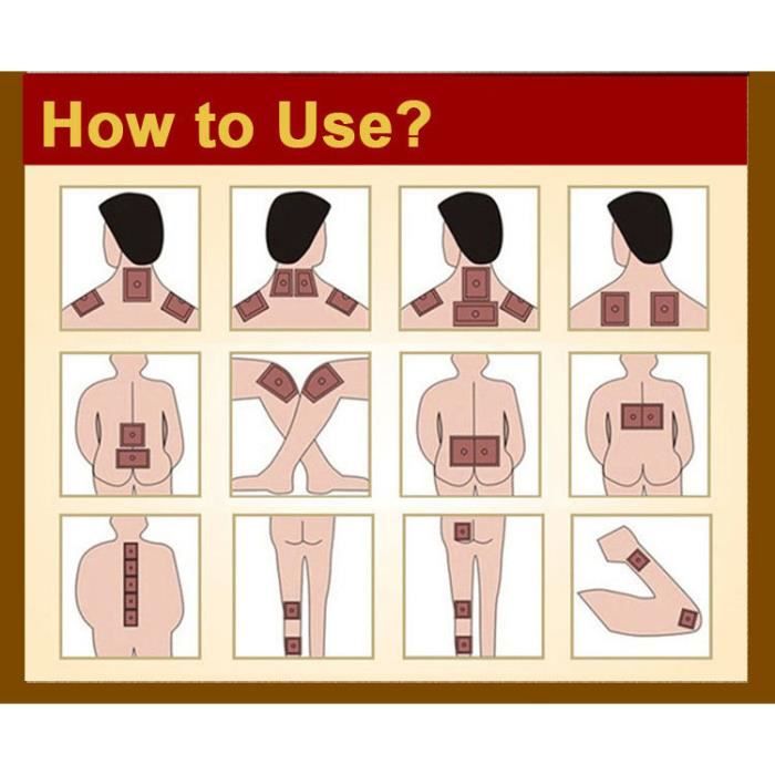 Нашивка Baume du Tigre Chaud Grande Taille