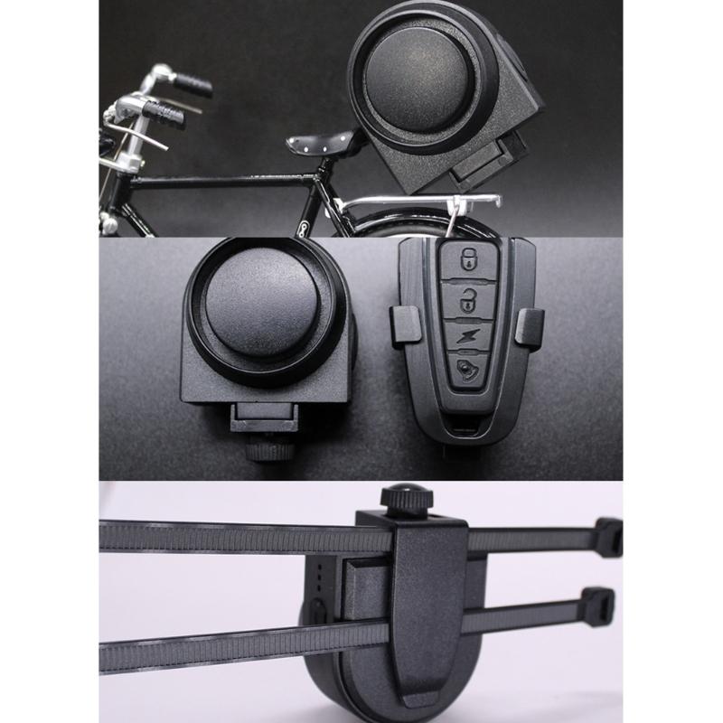 Electric Bicycles Horn 115DB Adults Kids Scooter Bells Remote Control Bike Horn Alarm Watertight Electronic Bikes Horns