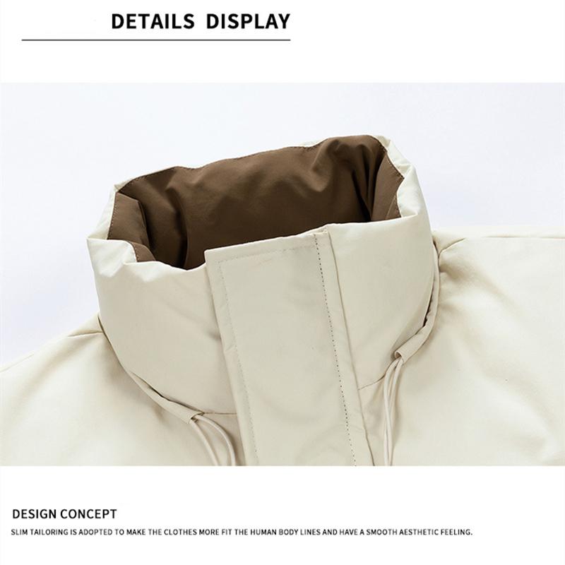 Зимняя утолщенная теплая стеганая парка мужская лоскутная пуховая куртка с принтом уличная одежда в стиле Харадзюку пальто большого размера верхняя одежда унисекс