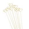 20Pcs Floral Card Holder Picks Metal Wire Place Card Holder Picture Holders Photo Stick Clip Floral Picks For Wedding Party