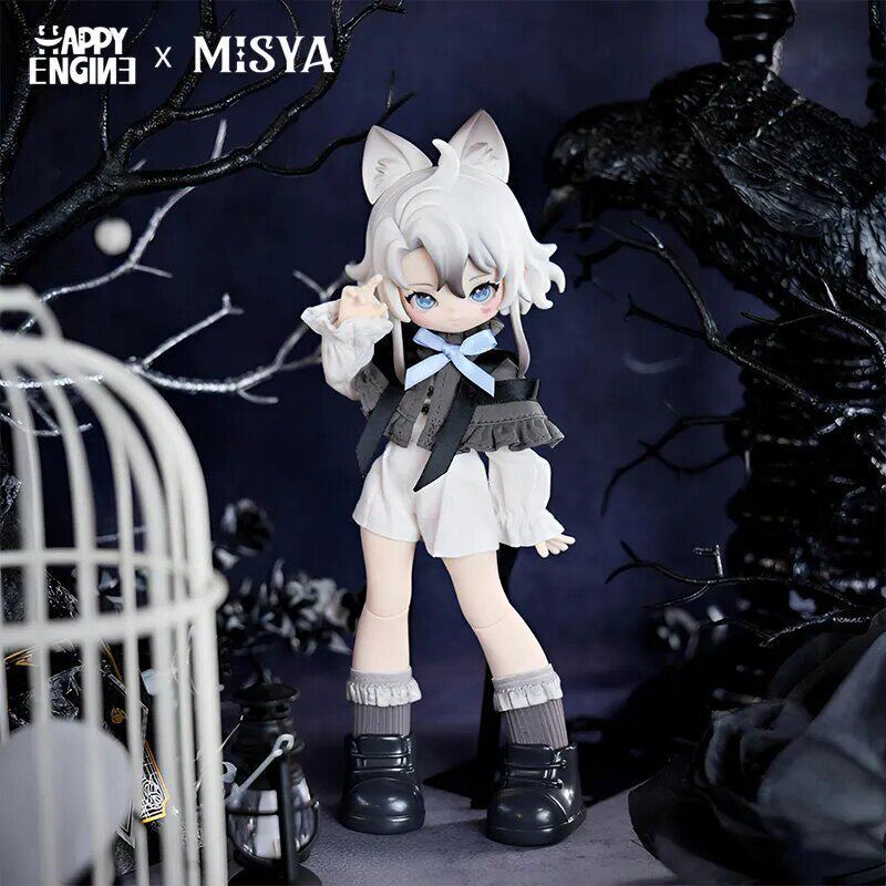 Двигатель Счастливый X Мися Гротескная Галерея 1/8 BJD Артикулированная Фигурка-Кукла Для Настольного Дисплея Коллекционеры Кукол