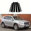 Glossy Black Window Door Column B C Pillar Post Cover Trim for Toyota RAV4 XA30 2006 2007 2008-2012 Decoration Stickers Styling