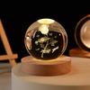 3D хрустальный шар, хрустальная планета, лазерная гравировка, глобус солнечной системы, астрономический подарок, подарок на день рождения, стеклянная сфера, украшение для дома