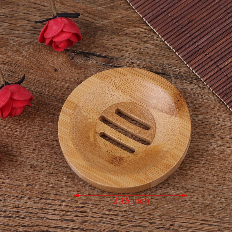 Натуральный бамбуковый деревянный поднос для душа в ванной комнате держатель для тарелок контейнер для тарелок