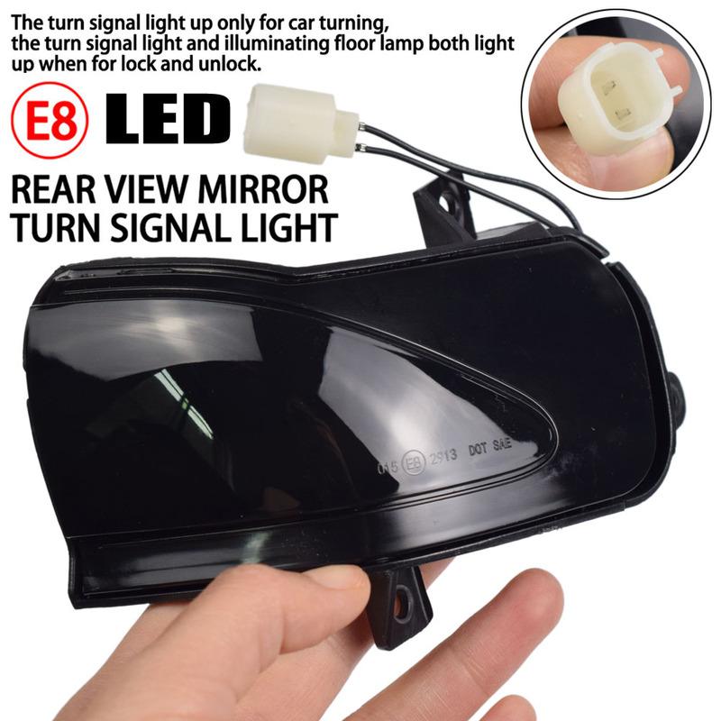 Dynamic LED Turn Signal Light Arrow Blinker For Honda Fit Jazz GE INSIGHT ZE Repeater Side Wing Mirror Flasher 2009-2013 2014