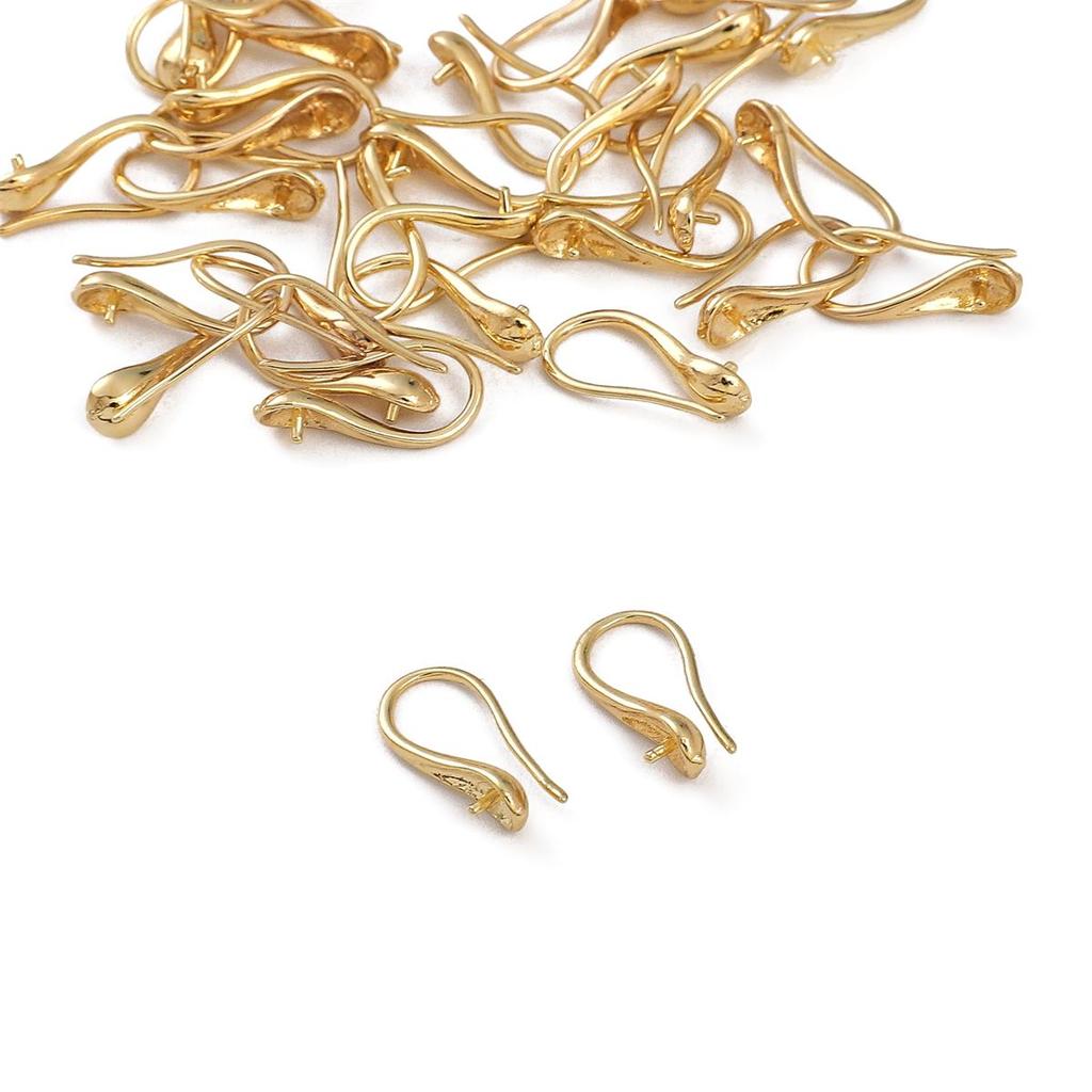 2 шт. медный крючок для ушей для изготовления ювелирных изделий своими руками, аксессуары для рукоделия