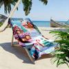 Whimsical candy wonderland Print beach towel, quick drying, suitable for travel, outdoor sports, jogging, the beach and swimming, gift