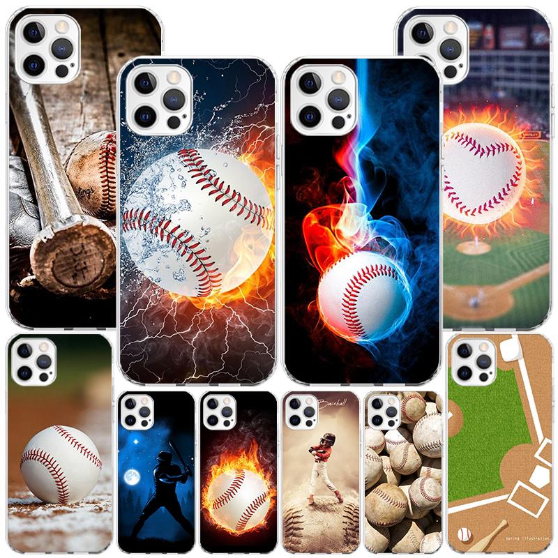 Baseball Sport Phnoe Case for Iphone 17 Air 16 11 12 13 Mini 14 Plus 15 Pro Max 7 8E SE 2020 16ProMax Phone Cover Coque 17 Air 1