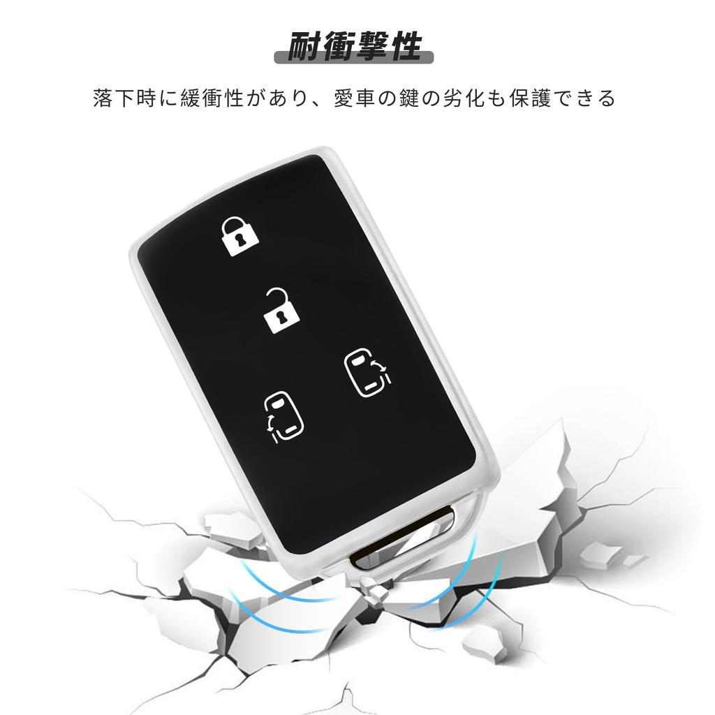 [OFFCURVE] Чехол для ключа Daihatsu TPU Материал Автомобильная клавиатура 4