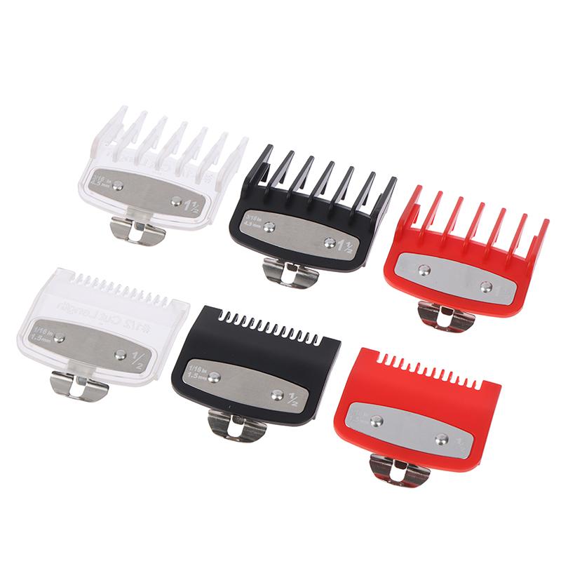 2Pcs Hair Clipper Guide Comb Cutting Limit Combs Standard Guards Attach Parts