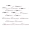 20Pcs 3In Archery Arrow Feather Plastic Feather Rubber Vanes Fletching For Diy Archery Hunting Targeting Arrow Shaft Accessories