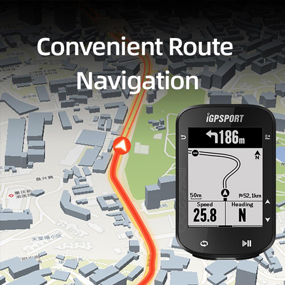 Измеритель скорости велосипеда на 8 языках, водонепроницаемый велосипедный маршрут, навигация по милю, многофункциональный