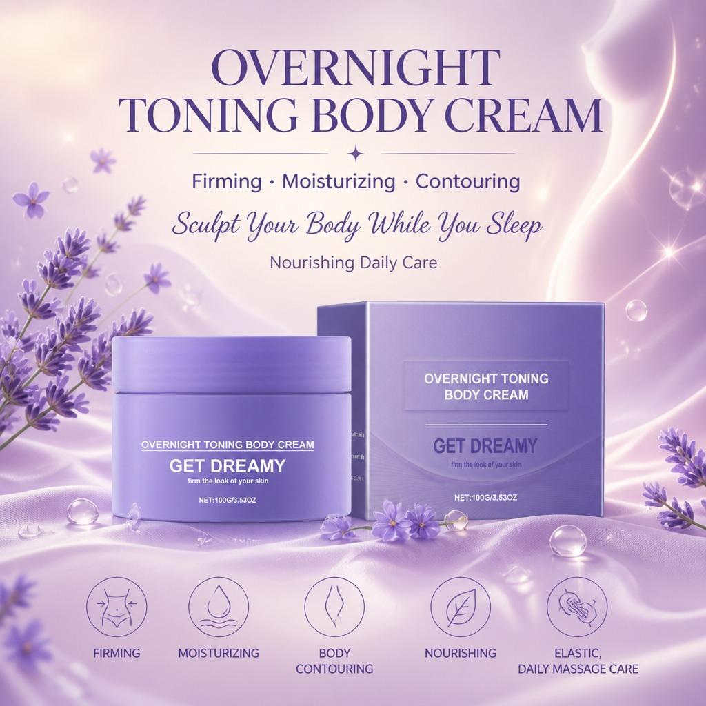 Body Care Cream Firming Deep Moisturizing Hydrates Skin Body Contouring Firming Elasticity For Daily Shaping Smoothness Nice