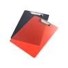 With Low Profile Gold Clip A4 Paper Organizer Writing Sheet Pad File Folder Board Clamp  Menu Data