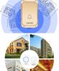 Wireless Waterproof Doorbell with Long Range, 58 Melodies, 4 Volume Levels, and Memory Function