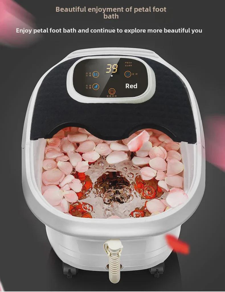 Автоматическая электрическая ванна-массажер для ног с подогревом и постоянным контролем температуры