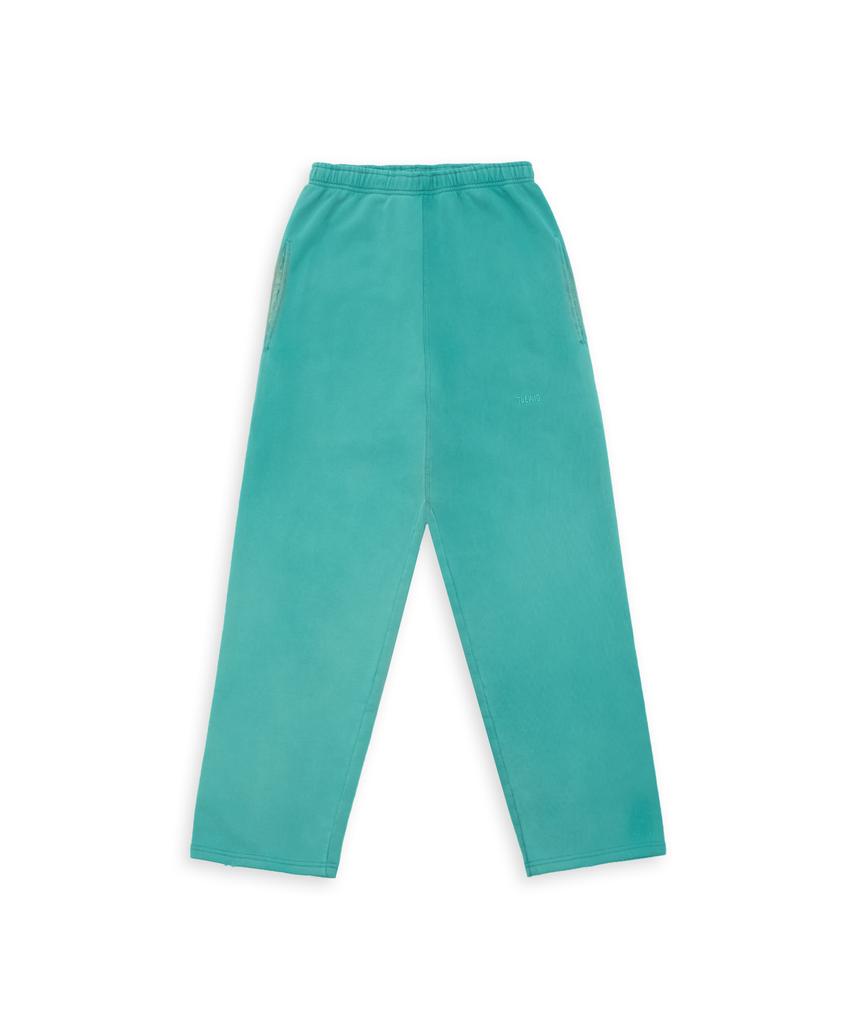 TUEWID Tuewid Classic Embroidery Set Up Pants In Turquoise