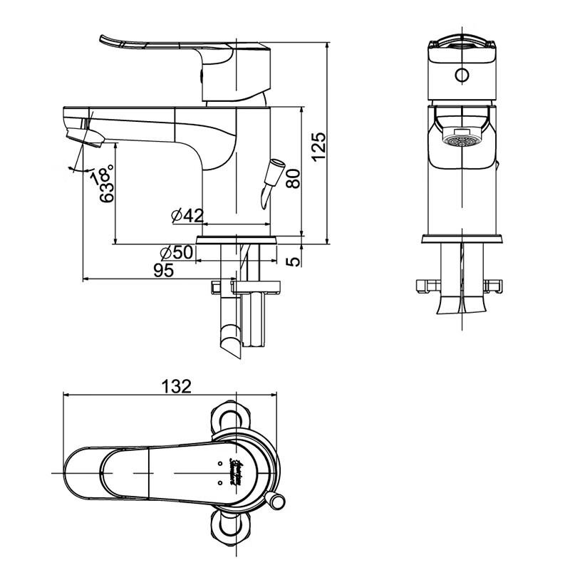 American Standard Bathroom Basin Faucet