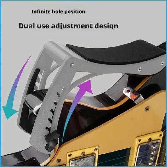 Electric Wood Guitar Leg Rest Labor-saving Without Damaging The Instrument One Lasting Non-slip Electric Wood Guitar Leg