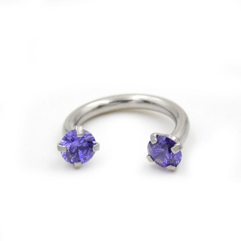 Модное кольцо для пирсинга хряща септокристалл для носа и губы сережка