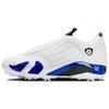 Air Jordan 14 Низкие Гольф Ботинки Устойчивые к Истиранию Мужские Синие Белые HJ7710-101