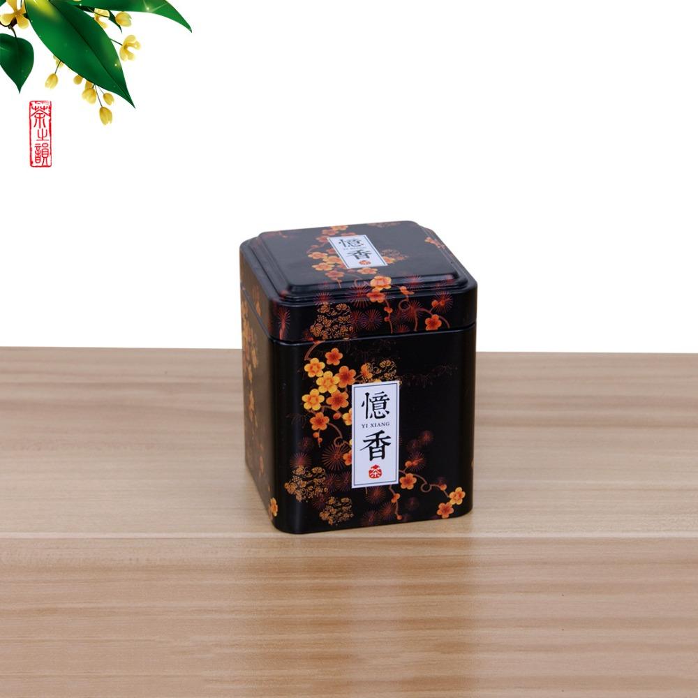 Мини Жестяная Коробка в Европейском Пасторальном Стиле, Легко Носить, Портативная Коробка для Упаковки Чая