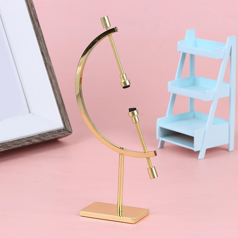 Сферическое металлическое основание, Золотая подставка в форме глобуса, стеклянный шар, подставка для выставки товаров