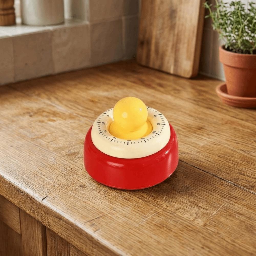 Self Discipline Magnetic Mechanical Timer Round Visual Countdown Timer Exercise