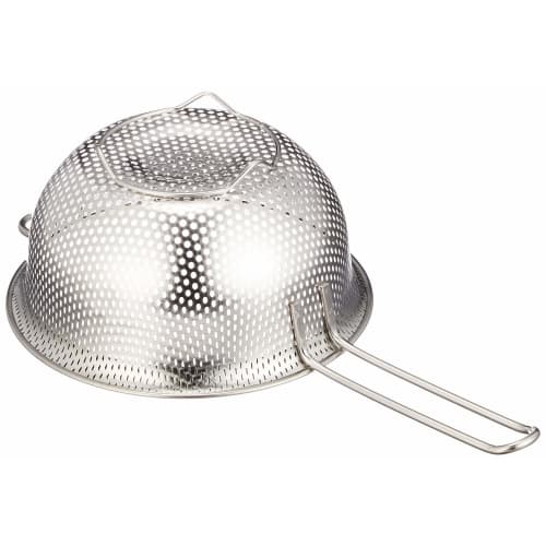 PEARL METAL Aqua Shine Stainless Steel Punch Strainer, 15cm, H-8220