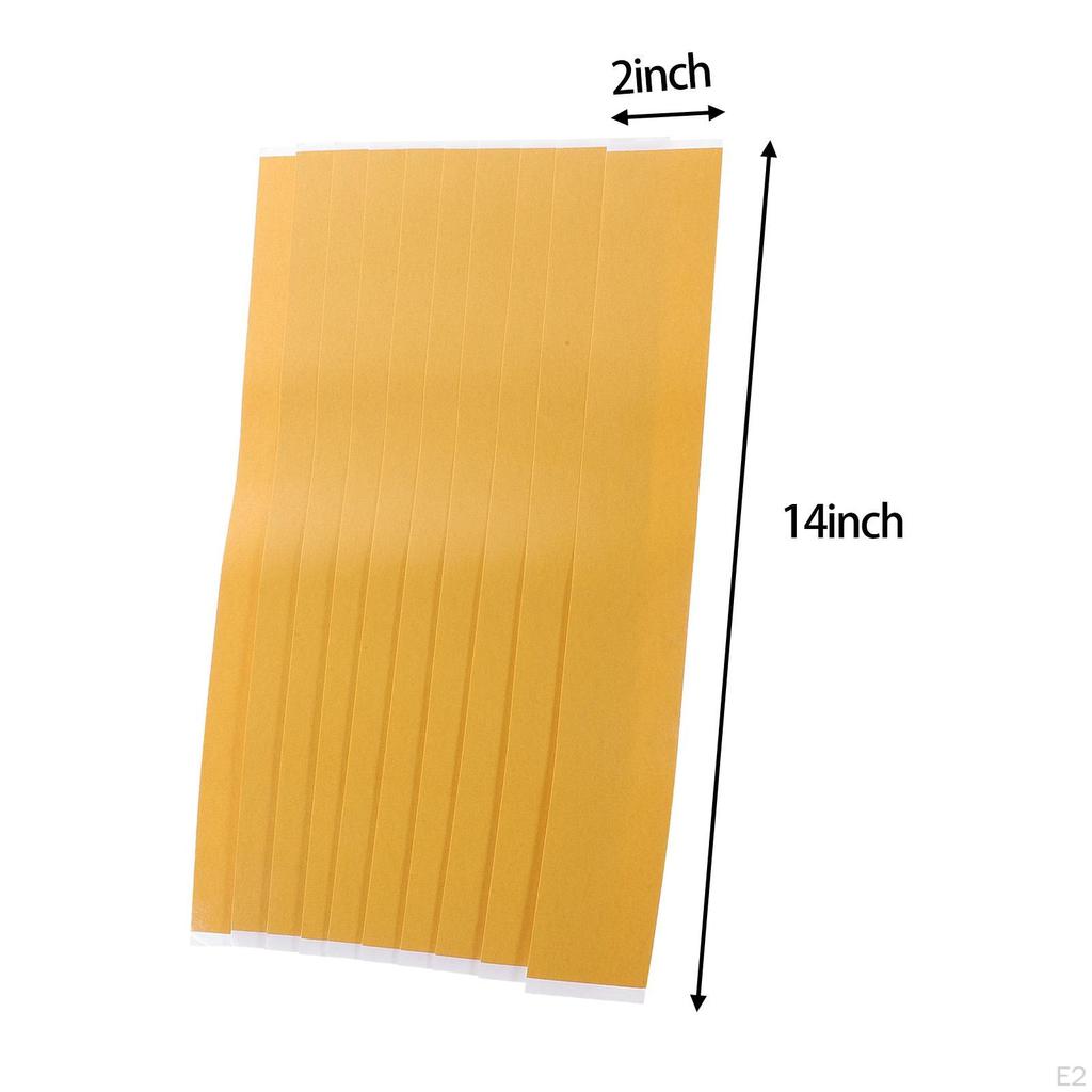 10x Zero Gap Woodworking Tape PVC Self Adhesives Strips Double Stick Positioning Wood Cutting