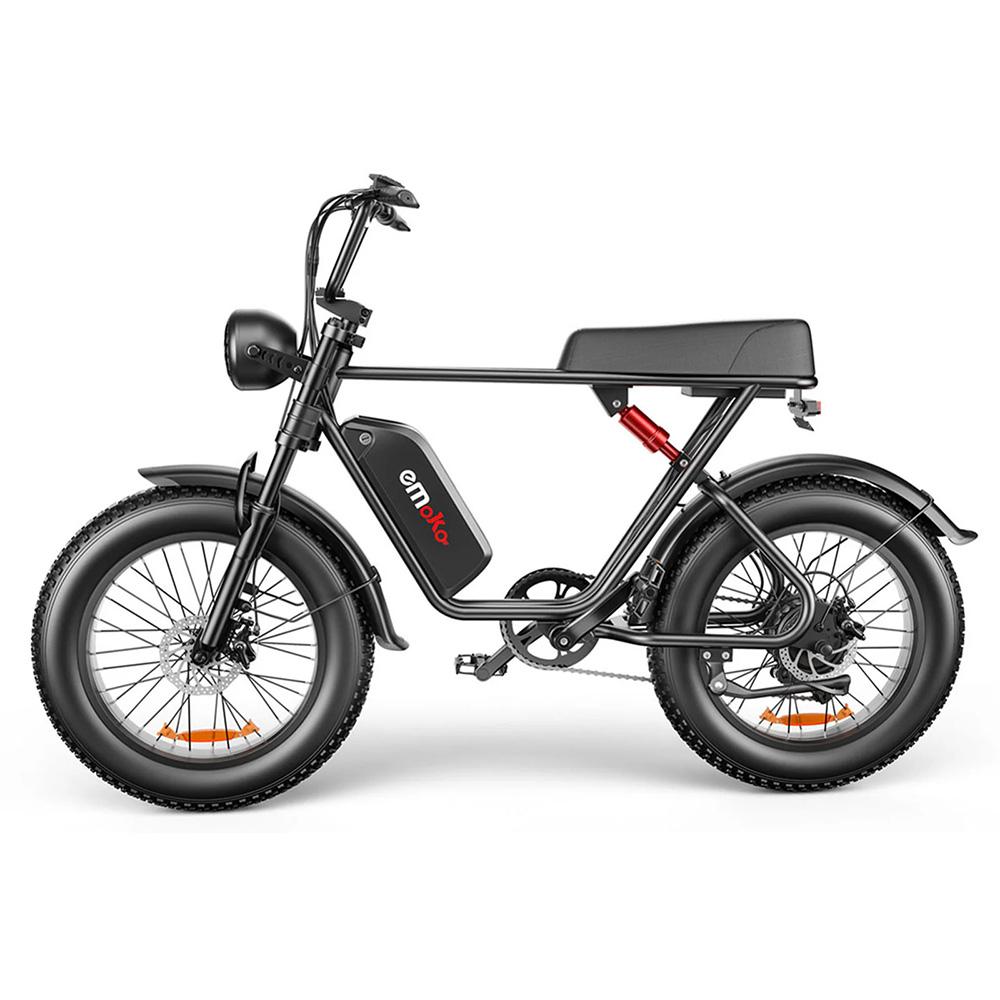 Emoko C91 Pedelec Mobility E-Bike for Adults 1000W 48V20Ah 20×4.0" Wide Tire, Dual Disc Brakes, Full Suspension, Off-Road Style Electric Bike