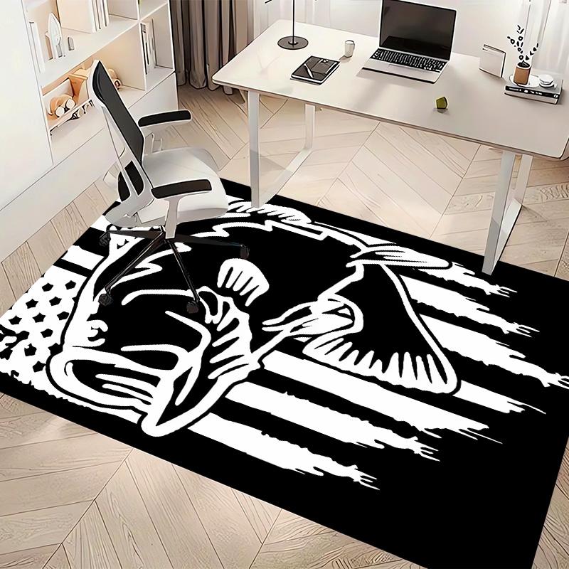 Nash Tackle Printed Absorbent Washable Carpet, Non-Slip Bathroom Mats, Kitchen Rugs, Yoga Mat,Living Room Entrance, Camping Picnic Rugs