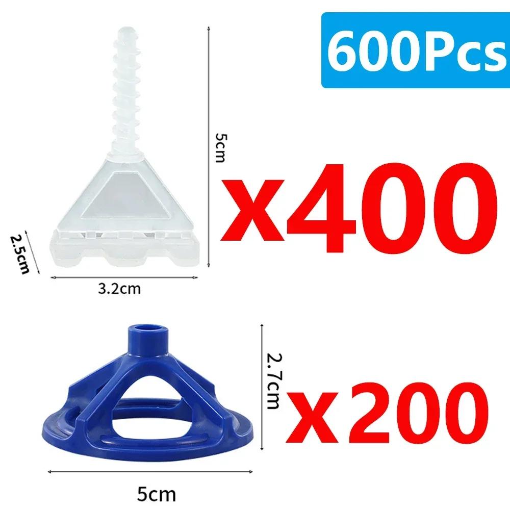 50-600 шт. Верхняя спиральная система выравнивания керамической плитки, зажимы, распорки, ремни, фиксатор для укладки плитки, настенный пол, строительный инструмент