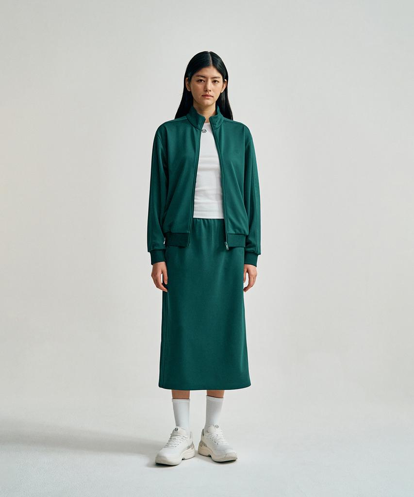 SERGIO TACCHINI Женская современная миди-юбка-тракsuit Tacchini (Д.Грин)