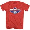 Beastie Boys Logo Red Heather Music Shirt