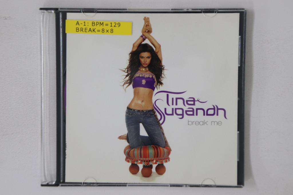 CD TINA SUGANDH - Break Me NONE RAZOR TIE 2008 US Dance & Electronica Used