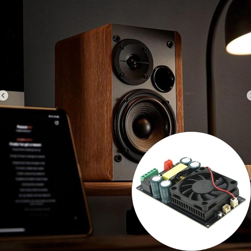 Профессиональная моноканальная плата Hi-Fi усилителя класса D мощностью 1000 Вт, поддерживает динамики 4-8 Ом, для профессионального использования на открытом воздухе
