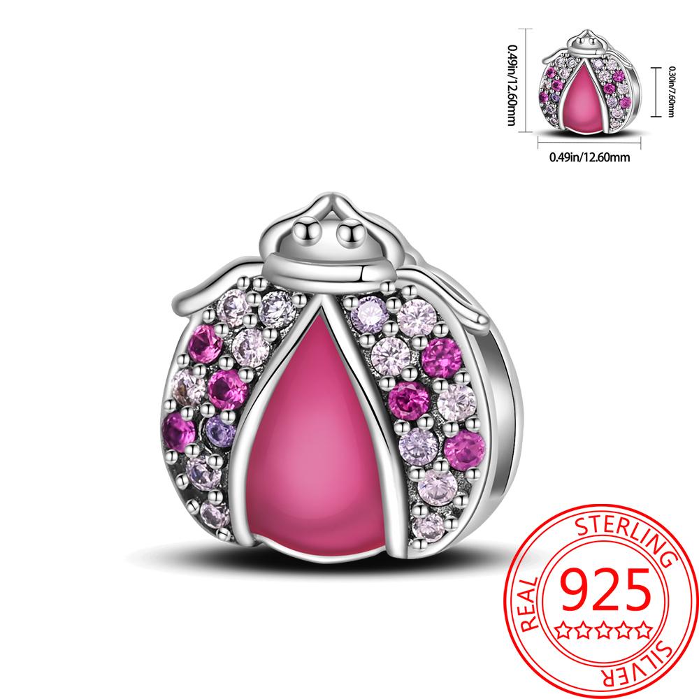 Original Copper Red Love Clover Colored Lollipops Butterfly Shell Fit Diy Reflexions Mesh Bracelet Party Gifts