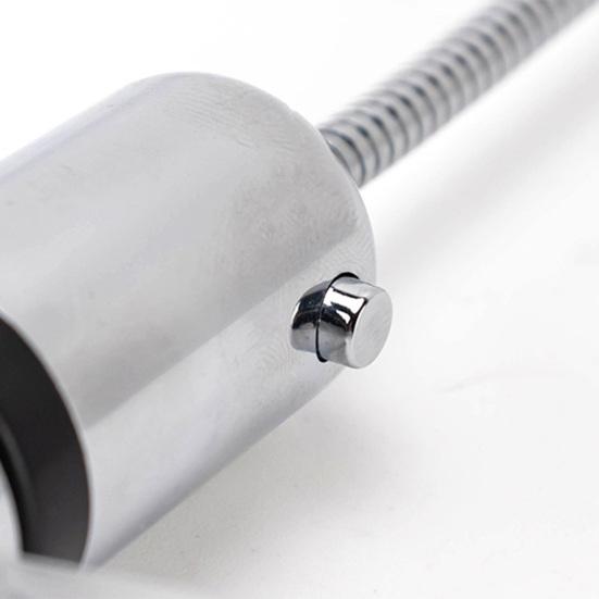 Портативный вентилятор с часами RGB светодиодный ночник USB Plug-Play Компактный размер с гибким шлангом Отображение температуры в реальном времени Металлический мини-вентилятор