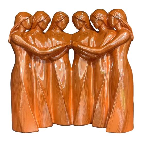 Статуэтка дружбы сестер Статуя женской дружбы Две/Три/Четыре/Пять/Шесть сестер Скульптура Подруги Лучшие друзья Подарки на день рождения Рождество