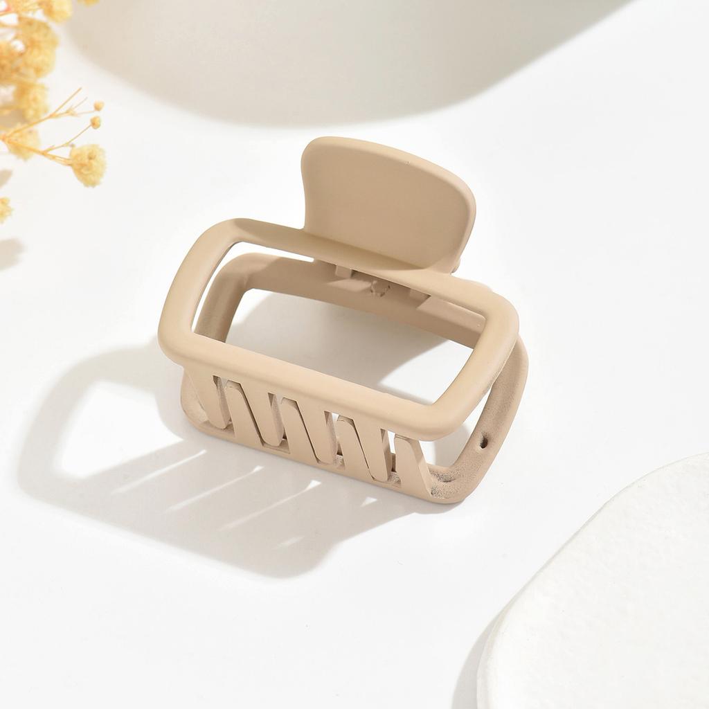 2 шт. Женская квадратная легкая заколка-краб для волос, модный элегантный аксессуар для волос, заколка, подходящая для укладки волос и макияжа