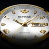 OUPINKE New Watch Automatic Mechanical Watch Stainless Steel Business Hollow Waterproof High-end Watch