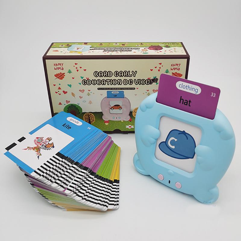 Флэш-карты Детская обучающая машина для вставки флэш-карт Машина для раннего образования Карты для развития интеллекта Когнитивные карты