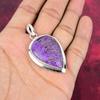 Ювелирные изделия из пурпурита, кулон из стерлингового серебра 925 пробы, ювелирные изделия ручной работы с драгоценными камнями, подарки для жены, абсолютно новый кулон