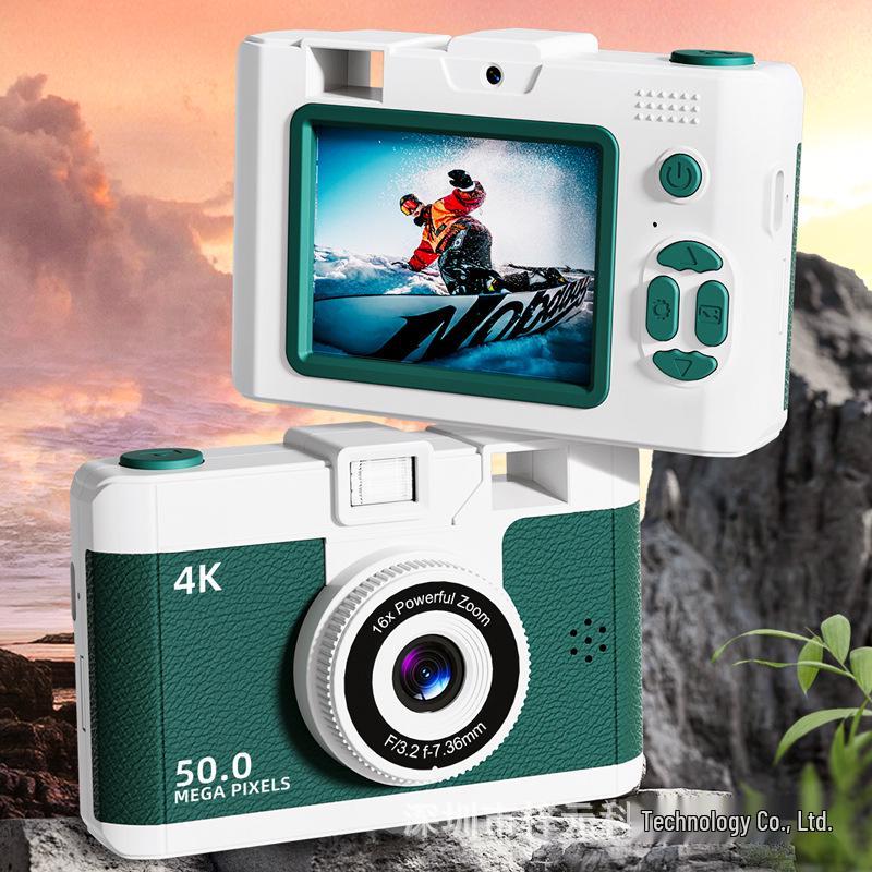 Children's HD Digital Retro Camera: Dual Recording & Multifunctional Mini Toy
